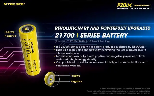 Alt view image 6 of 8 - Nitecore P20iX 4000 Lumen USB-C Rechargeable Flashlight