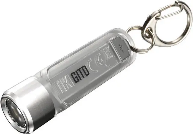 Main image of Nitecore TIKI GITD 300 Lumen Rechargeable Keychain Flashlight