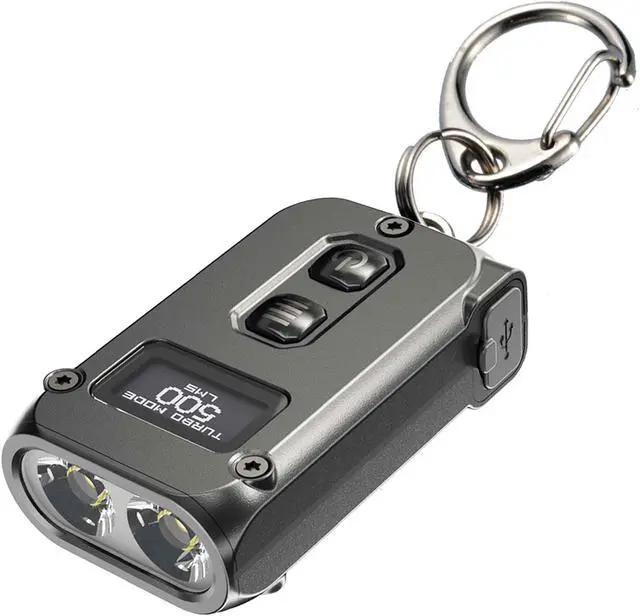 Main image of Nitecore TINI 2 500 Lumen Rechargeable Keychain Flashlight (Gray)