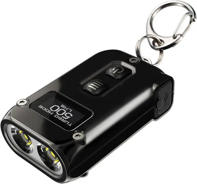 Main image of Nitecore TINI 2 500 Lumen Rechargeable Keychain Flashlight (Stainless Steel)
