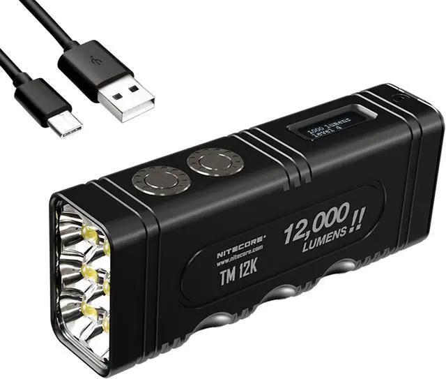 Main image of Nitecore TM12K 12,000 Lumen Rechargeable Flashlight