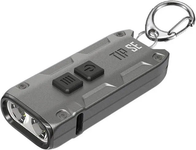 Main image of Nitecore Tip SE 700 Lumen Rechargeable Keychain EDC Flashlight Grey