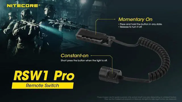 Alt view image 6 of 6 - Nitecore MH25 Pro 3300 Lumen Long Throw Rechargeable Hunting Light Kit