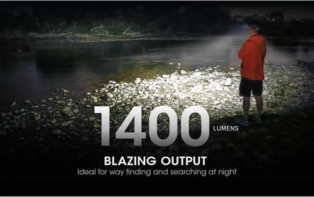 Alt view image 3 of 7 - Nitecore NU43 Lightweight Rechargeable Headlamp