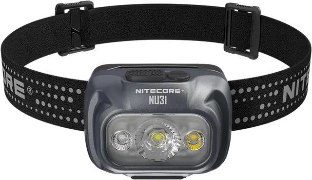 Main image of Nitecore NU31 550 Lumen LED Rechargeable Headlamp (Grey)