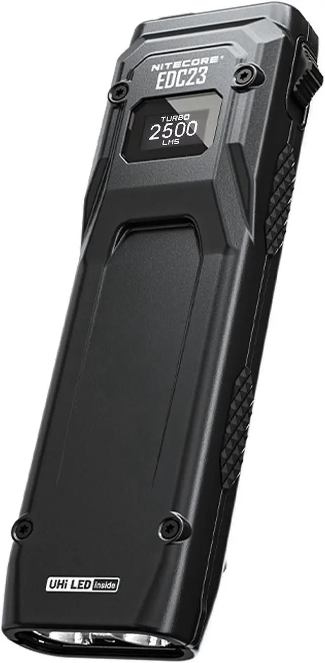 Main image of Nitecore EDC23 2500 Lumen USB-C Rechargeable Ultra-Slim EDC Flashlight