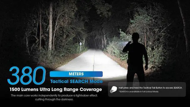 Alt view image 4 of 6 - Nitecore EDC31 3500 Lumen USB-C Rechargeable EDC Flashlight