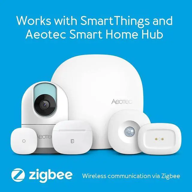 Alt view image 6 of 7 - Aeotec GP-AEOMPSUS Multipurpose Sensor for SmartThings (Zigbee)