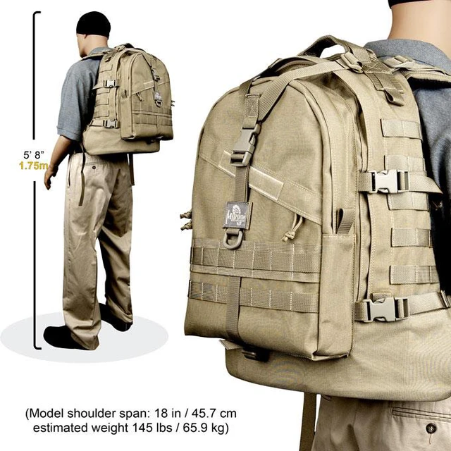 Alt view image 7 of 8 - Maxpedition 0514F Vulture II Backpack 15"x9.5"x20" - Foliage Green Nylon
