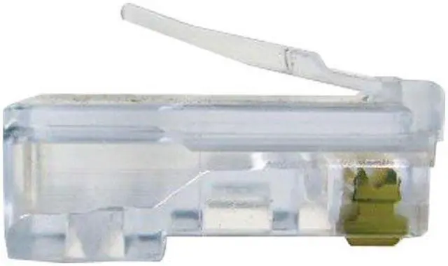 Alt view image 4 of 13 - Platinum Tools EZ-RJ45 Cat5e Connector (50 Pack) (100003C)