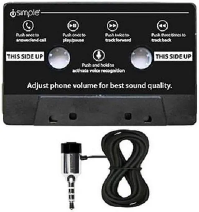 Alt view image 3 of 3 - iSimple ISMJ38 Call Cassette Adapter