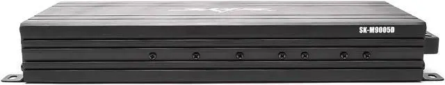 Alt view image 2 of 13 - Skar Audio SK-M9005D Compact Full-Range 900W RMS Class D MOSFET 5 Channel Car Amplifier
