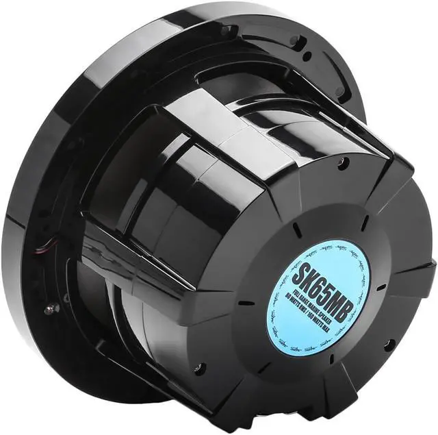Alt view image 4 of 7 - Skar Audio SK65MB 6.5" 2-Way Marine Full Range 320 Watt Coaxial Speakers, Pair (Black)