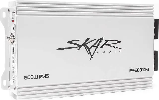 Alt view image 2 of 5 - Skar Audio RP-800.1DM 800 Watt Monoblock Class D Marine Subwoofer Amplifier