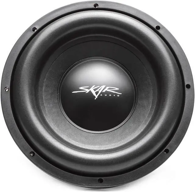 Alt view image 2 of 13 - Skar Audio SDR-12 D2 12" 1200 Watt Max Power Dual 2 Ohm Car Subwoofer