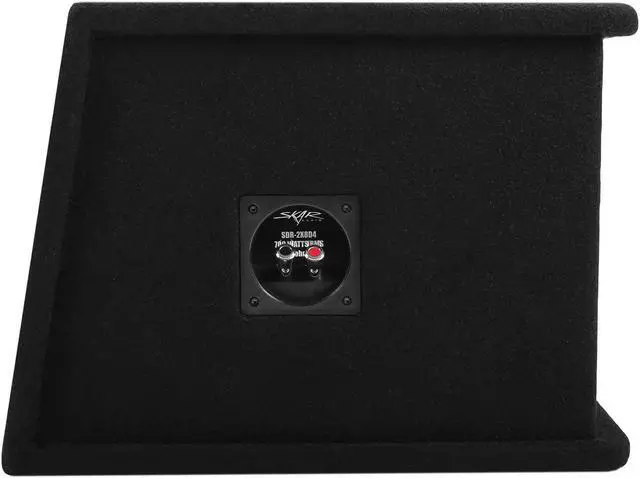 Alt view image 4 of 5 - Skar Audio Dual 8" 1400W Loaded SDR Series Vented Subwoofer Enclosure | SDR-2X8D4