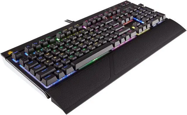 Main image of Corsair Certified CH-9000227-NA Gaming STRAFE RGB Mechanical Gaming Keyboard - Cherry MX Red