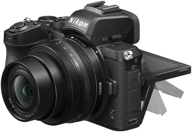 Alt view image 7 of 10 - Nikon Z50 Mirrorless 20.9MP 4K Digital Camera Body