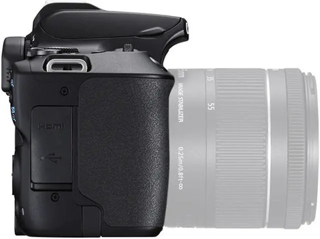 Alt view image 16 of 20 - Canon EOS Rebel SL3 DSLR Camera (Black, Body Only)