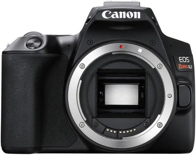 Alt view image 12 of 20 - Canon EOS Rebel SL3 DSLR Camera (Black, Body Only)