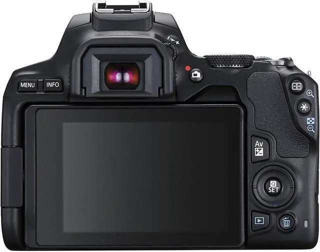 Alt view image 13 of 20 - Canon EOS Rebel SL3 DSLR Camera (Black, Body Only)