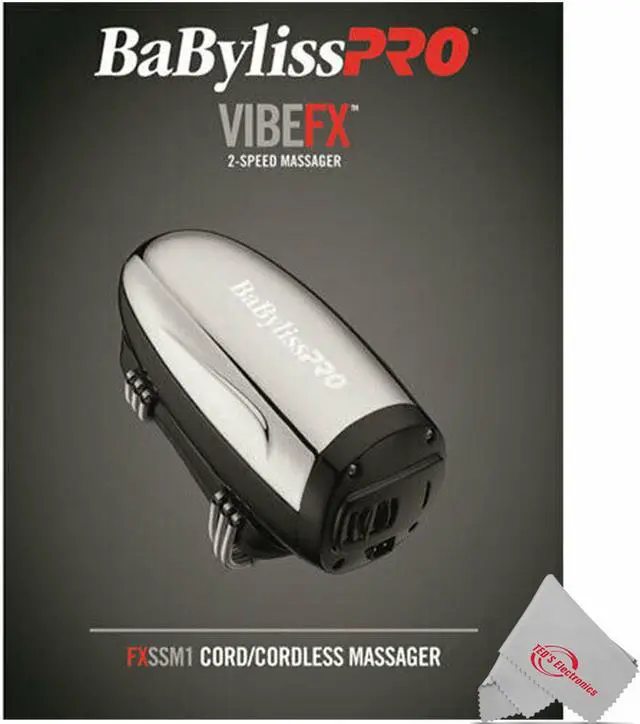Alt view image 4 of 12 - BabyLiss Pro Vibe FX Cord/Cordless Massager FXSSM1