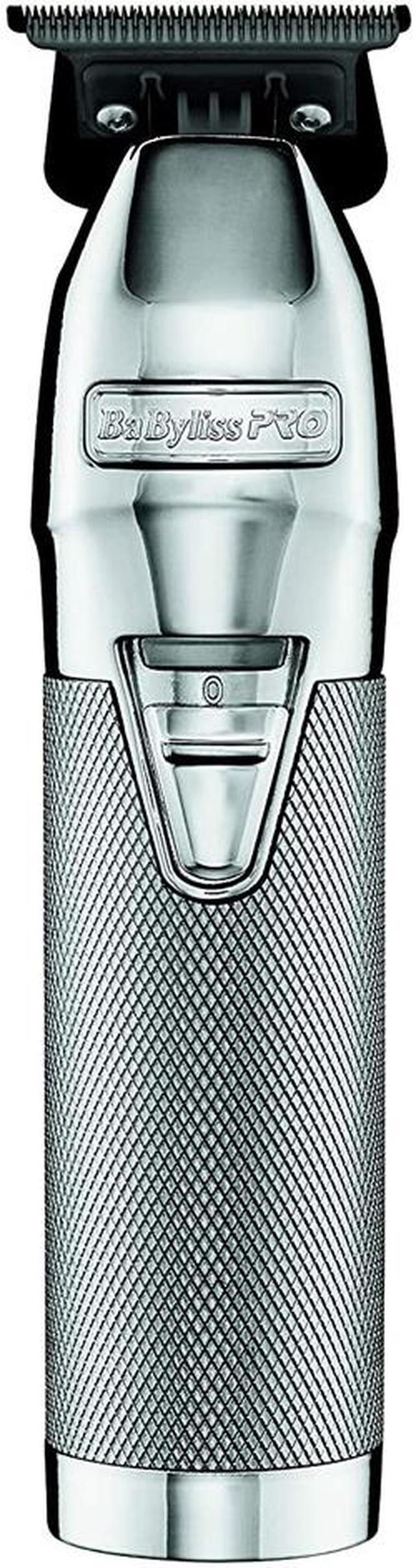 Alt view image 2 of 11 - BaByliss PRO SILVER FX Skeleton Exposed T-Blade Outlining Cordless Trimmer FX787S