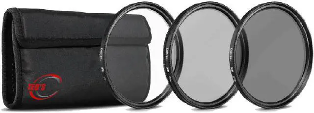 Alt view image 4 of 5 - Vivitar 3-Piece Filter Kit UV/CPL/WM - 58mm