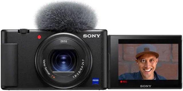 Alt view image 17 of 20 - Sony ZV-1 Compact 4K HD Camera, Black