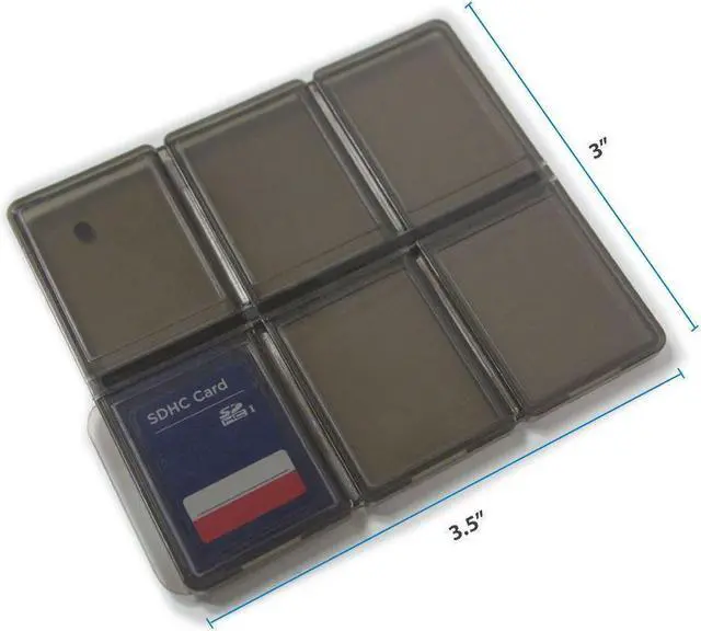 Alt view image 3 of 4 - Four Pack Transcend SDXC 128GB UHS -I U3 300s V30 Class 10 with Memory Card Holder