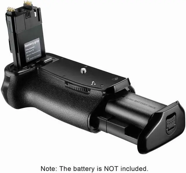 Alt view image 3 of 5 - Vivitar BG-E21  Deluxe Battery Power Grip for Canon 6D Mark II Digital SLR