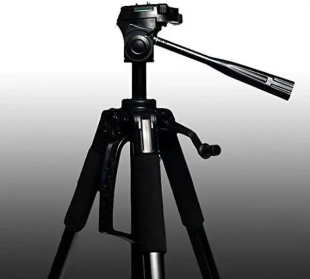 Alt view image 8 of 10 - Vivitar VPT3662 62-Inch Tripod (Black)