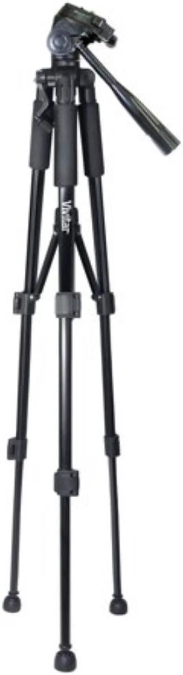 Alt view image 6 of 10 - Vivitar VPT3662 62-Inch Tripod (Black)