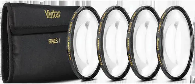 Main image of 58mm +1 +2 +4 +10 Close Up Macro Filter Set for 58mm Thread Lenses