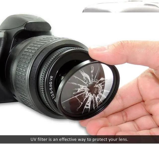 Alt view image 3 of 7 - 49mm 3-Piece Multi-Coated HD UV CPL FLD Filter Set with Carry Pouch for 49mm Thread Lenses