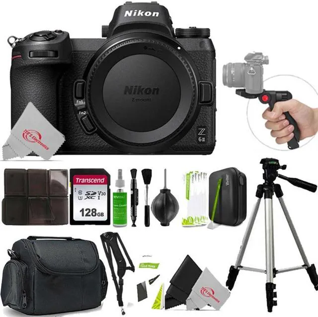 Main image of Nikon Z6 MKII FX-Format Mirrorless Digital Camera Body + 128GB Accessory Kit