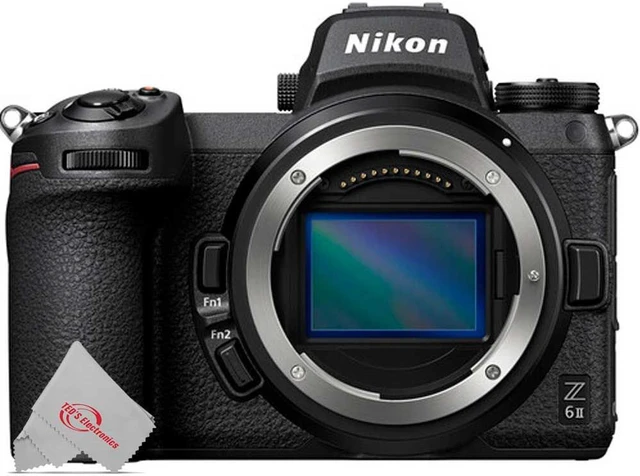 Alt view image 2 of 7 - Nikon Z6 MKII FX-Format Mirrorless Digital Camera Body + 128GB Accessory Kit