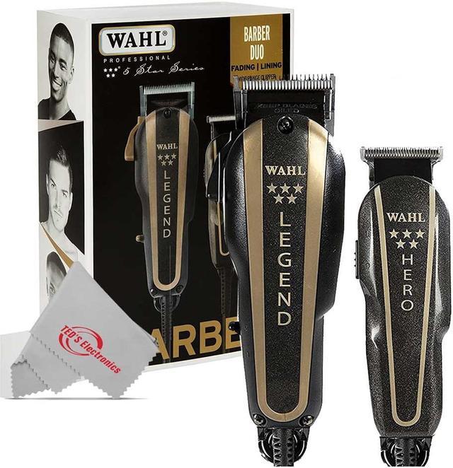 WAHL Professional Trimmer HERO & Hair Clipper LEGEND 5 Star Barber