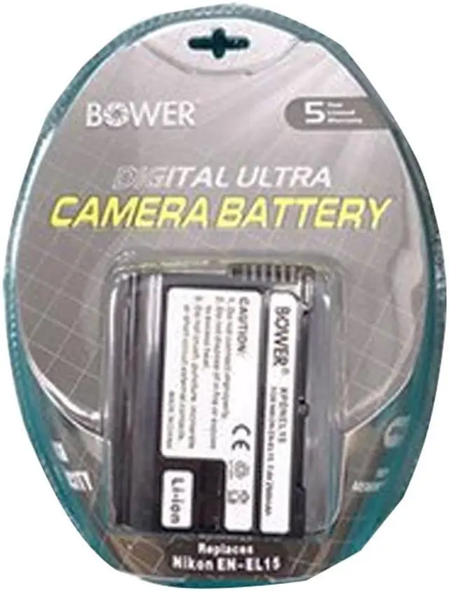 Alt view image 2 of 7 - Replacement Battery for EN-EL15 Battery + Charger with Cleaning Kit