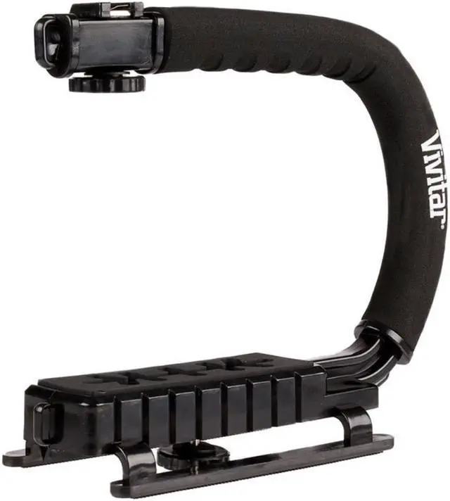 Alt view image 2 of 5 - Vivitar VIV-VPT-200  Action Sports Grip with Table Tripod with Selfie Stick for Smartphones