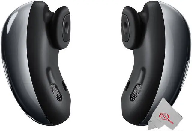 Alt view image 10 of 20 - Samsung Galaxy Buds Live True Wireless Earbuds Headphones - Mystic Black