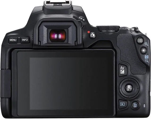 Alt view image 6 of 11 - Canon EOS Rebel SL3 DSLR Digital Camera (Black) Body Only (Kit Box)