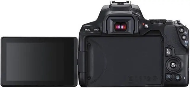 Alt view image 7 of 11 - Canon EOS Rebel SL3 DSLR Digital Camera (Black) Body Only (Kit Box)