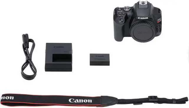 Alt view image 11 of 11 - Canon EOS Rebel SL3 DSLR Digital Camera (Black) Body Only (Kit Box)