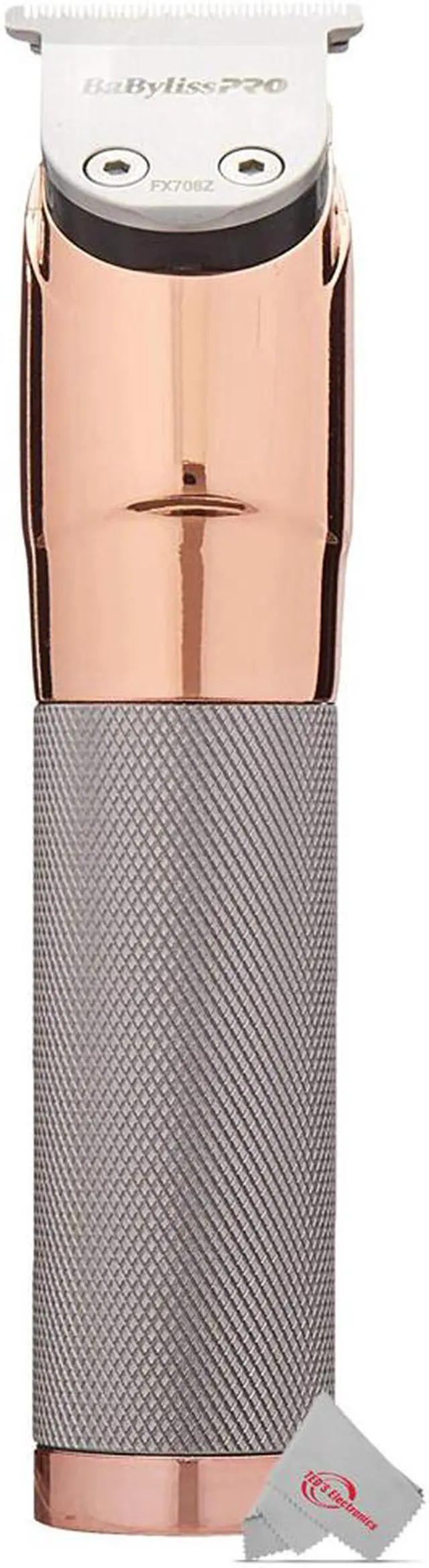 Alt view image 3 of 11 - Babyliss Pro FX788RG Cordless Metal Lithium Trimmer Rose Gold