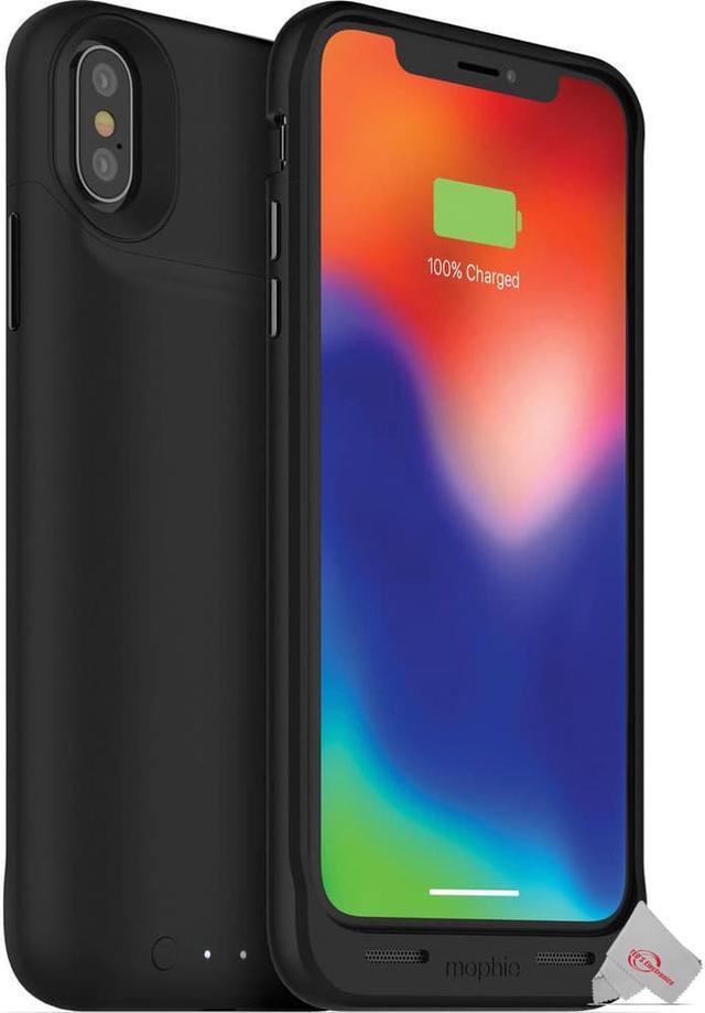 Alt view image 10 of 16 - Mophie Juice Pack Air Protective Battery Case Apple iPhone X - Black