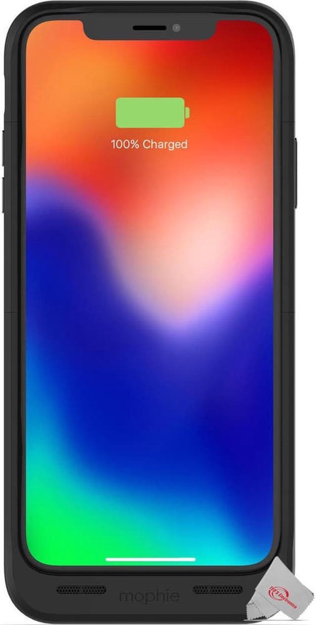Alt view image 11 of 16 - Mophie Juice Pack Air Protective Battery Case Apple iPhone X - Black