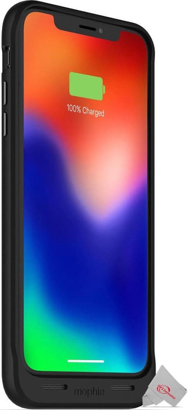 Alt view image 12 of 16 - Mophie Juice Pack Air Protective Battery Case Apple iPhone X - Black