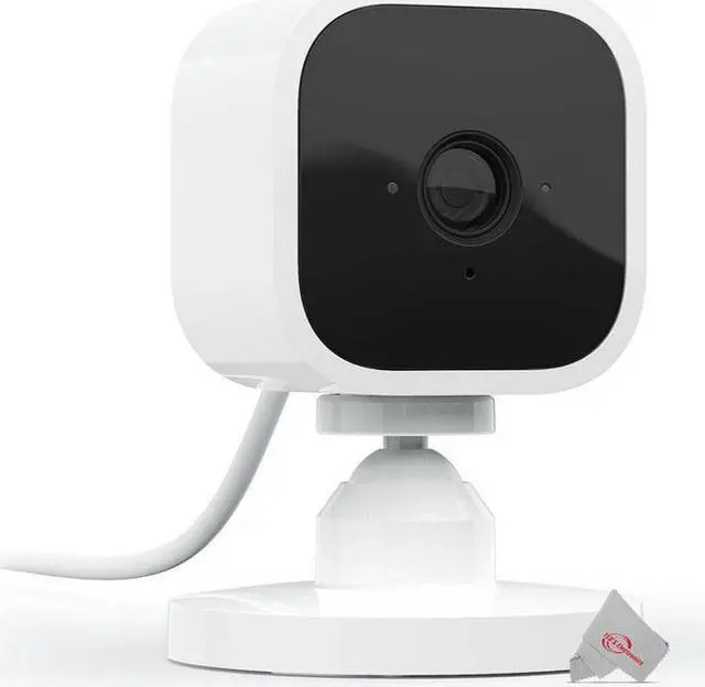 Alt view image 2 of 7 - 3x Blink Mini Compact Indoor Plug-in HD Smart Security Camera, 1080HD Video, Works with Alexa