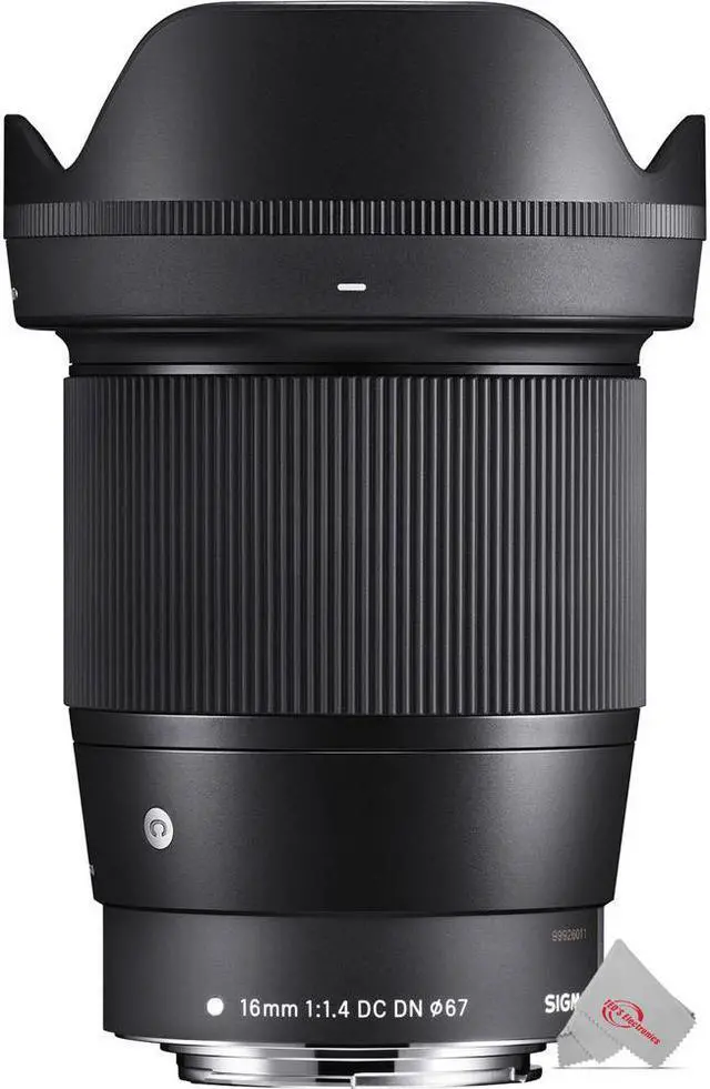 Alt view image 13 of 20 - Sigma 16mm F/1.4 DC DN Contemporary Lens for Canon EF-M (402971)